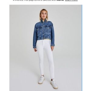 AG White Jeans
